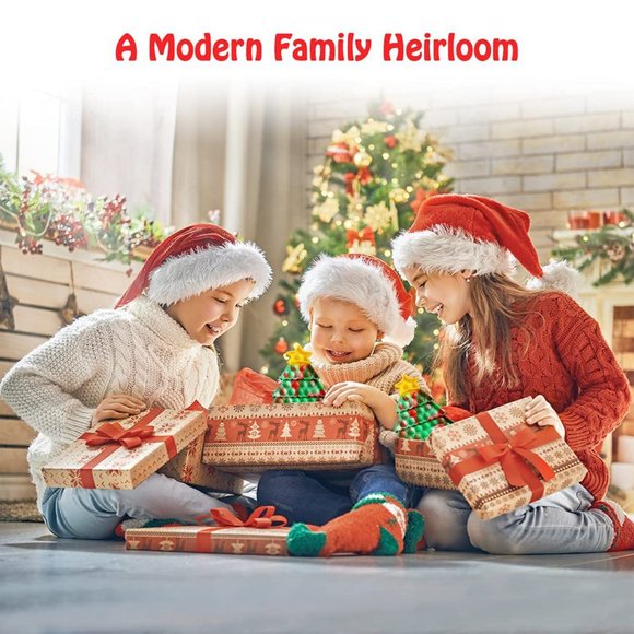 Popping easter bubble pop | Tree Red Christmas Pop It Fidget Toys - Picture 6 of 8